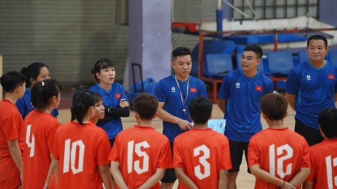 ĐT futsal nữ Việt Nam có ban cán sự mới 